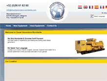 Tablet Screenshot of dieselgenset-worldwide.com